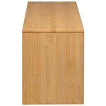 vidaXL Meuble TV SAUDA chêne 99x43x55 cm bois de pin massif