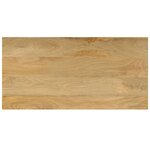 vidaXL Table basse 100x50x35 cm Bois de manguier solide et acier