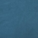 vidaXL Chaise de relaxation Bleu Velours