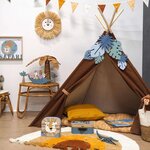 Feuille tropicale en bois MDF 25 cm