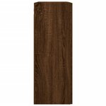 vidaXL Armoire murale chêne marron 69 5x34x90 cm