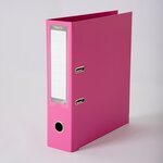 Lot de 20 classeurs a4 class'hic rose haut de gamme - dos 8 cm - marque enveloppebulle
