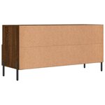 vidaXL Meuble TV chêne marron 102x36x50 cm bois d'ingénierie