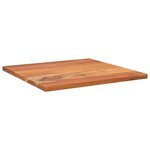 vidaXL Dessus de table 50x50x2 5 cm carré bois massif d'acacia