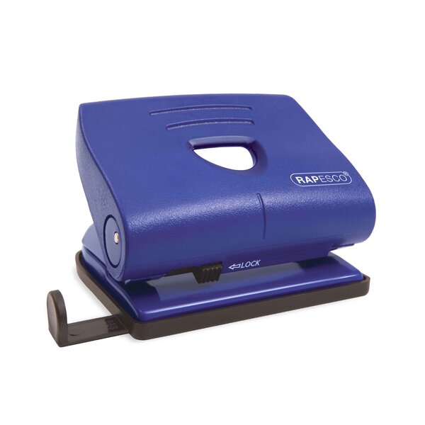 Perforateur 2 trous 820-P 22 feuilles Bleu RAPESCO