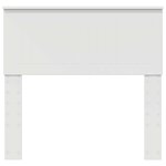 vidaXL Tête de lit Blanc 90 cm Bois d'ingénierie