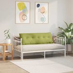 vidaXL Coussin de Dos Vert clair 140 x 19 x 50 cm tissu