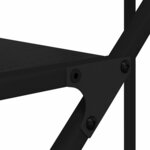 vidaXL Étagère Chêne noir 91 x 36 x 176 cm Bois d'ingénierie