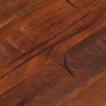 vidaXL Dessus de table Ø 60x3 8 cm rond bois massif de récupération