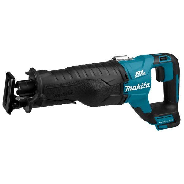 Makita scie alternative sans balais en boîte 18 v bleu et noir