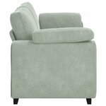 vidaXL Canapé à 3 places gris clair 178 cm Velours