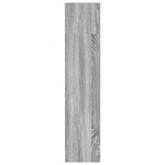 vidaXL Bibliothèque sonoma gris 80x24x109 cm bois d'ingénierie