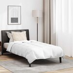 vidaXL Couette Autre avec oreiller 2 Pièces Blanc 135 x 220 cm Bas