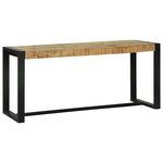 vidaXL Banc 100x35x45 cm en bois massif de mangue