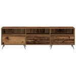 vidaXL Buffet TV en bois vieilli 150x30x44 5 cm en bois d'ingénierie