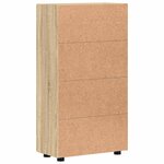 vidaXL Buffet FLORIN Chêne Sonoma 55 5 x 29 x 103 cm Bois d'ingénierie