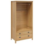 vidaXL Armoire HILL Marron miel 84 x 50 x 170 cm Pin massif
