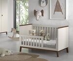 Lit Bébé/Junior sezane 70x140 clay/noix