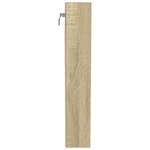 vidaXL Armoire à vitrine chêne sonoma 100x8 5x50 cm bois d'ingénierie