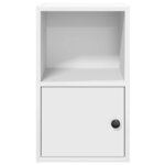 vidaXL Bibliothèque blanc 31x24x52 cm bois d'ingénierie