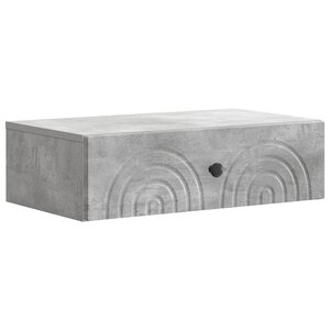 vidaXL Table d'appoint murale 59 x 34 5 x 17 cm Bois d'ingénierie