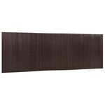 vidaXL Cloison de séparation marron foncé 165x600 cm bambou