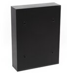 Boîte aux lettres murale verrouillable noire pour courrier 215 x 90 x 320 mm