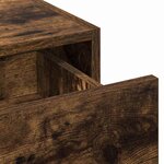vidaXL Table de Toilette Marron 100 x 40 x 70 cm Bois d'ingénierie