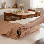 Lot de 50 Feuilles de Papier Bulle Kraft Biodégradable (0 5m x 1m - BioBul)