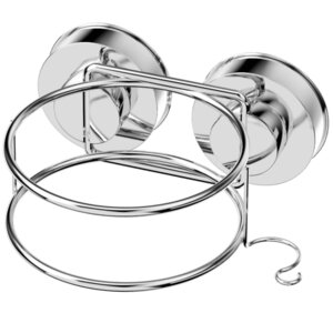 RIDDER Support de sèche-cheveux 14 x 12 7 x 6 5 cm Chrome 12070000