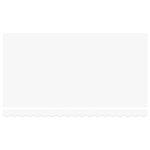vidaXL Auvent Rétractable Blanc 400 x 200 cm tissu