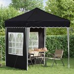 vidaXL Tente de fête pop-up 195 x 195 x 245 cm Anthracite Tissu Oxford