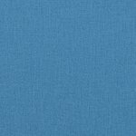 vidaXL Coussins de banc de jardin lot de 2 bleu mélangé tissu
