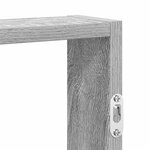 vidaXL Étagère murale sonoma gris 43x9x60 cm bois ingénierie