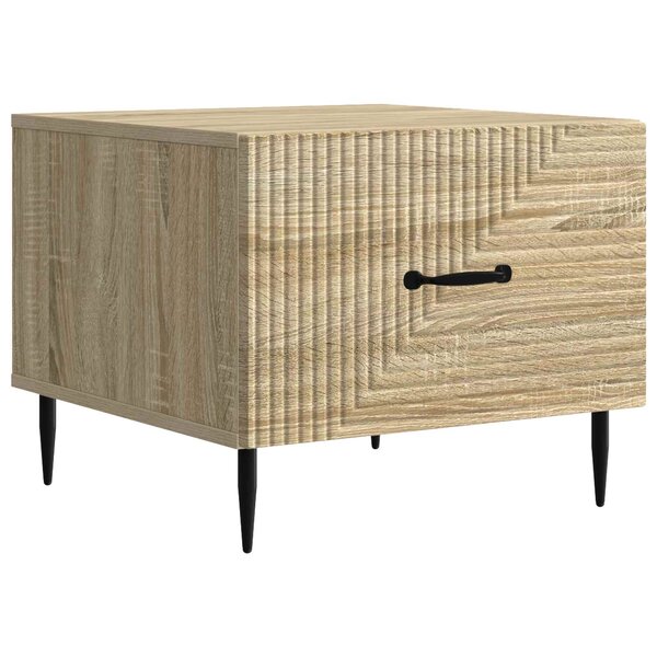 vidaXL Table basse Chêne Sonoma 49 x 50 x 40 cm Bois d'ingénierie