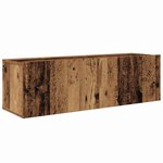 vidaXL Ensemble meuble TV 8 Pièces Bois Ancien Bois d'ingénierie