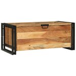 vidaXL Table basse - 90x50x38 cm en bois d’acacia massif
