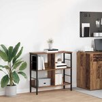 vidaXL Étagère Bois Ancien 82 x 32 x 79 cm Bois d'ingénierie