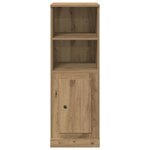 vidaXL Buffet haut chêne artisanal 36x35 5x103 5 cm bois d'ingénierie