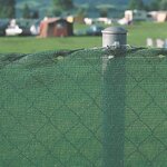 WINDHAGER Brise-vue HDPE - 1,2 x 10 m - 150 g/m² - Stable aux UV - Vert