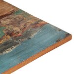 vidaXL Dessus de table rectangulaire 60x70 cm 25-27 mm Bois récupéré