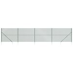 vidaXL Clôture à mailles losangées avec piquet d'ancrage vert 1 8x10 m