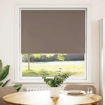 vidaXL Store enrouleur occultant café 95x175cm largeur du tissu 90 7cm
