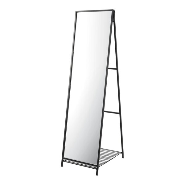 Miroir sur pied 160 x 44 x 60 cm noir 03_0007977