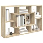 vidaXL Étagère murale Chêne Sonoma 85x16x52 5 cm Bois d'ingénierie