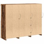 vidaXL Buffet Bois ancien 123 x 37 x 100 cm Bois d'ingénierie