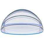 vidaXL Dôme de piscine ovale 620x410x210 cm