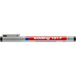 Feutre Non Permanent 151F Noir Pointe Fine 0 6 mm EDDING