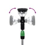 vidaXL Lance de pulvérisation télescopique avec 10 modèles 75-110 cm