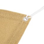 vidaXL Tapis de tente sable 300x600 cm PEHD